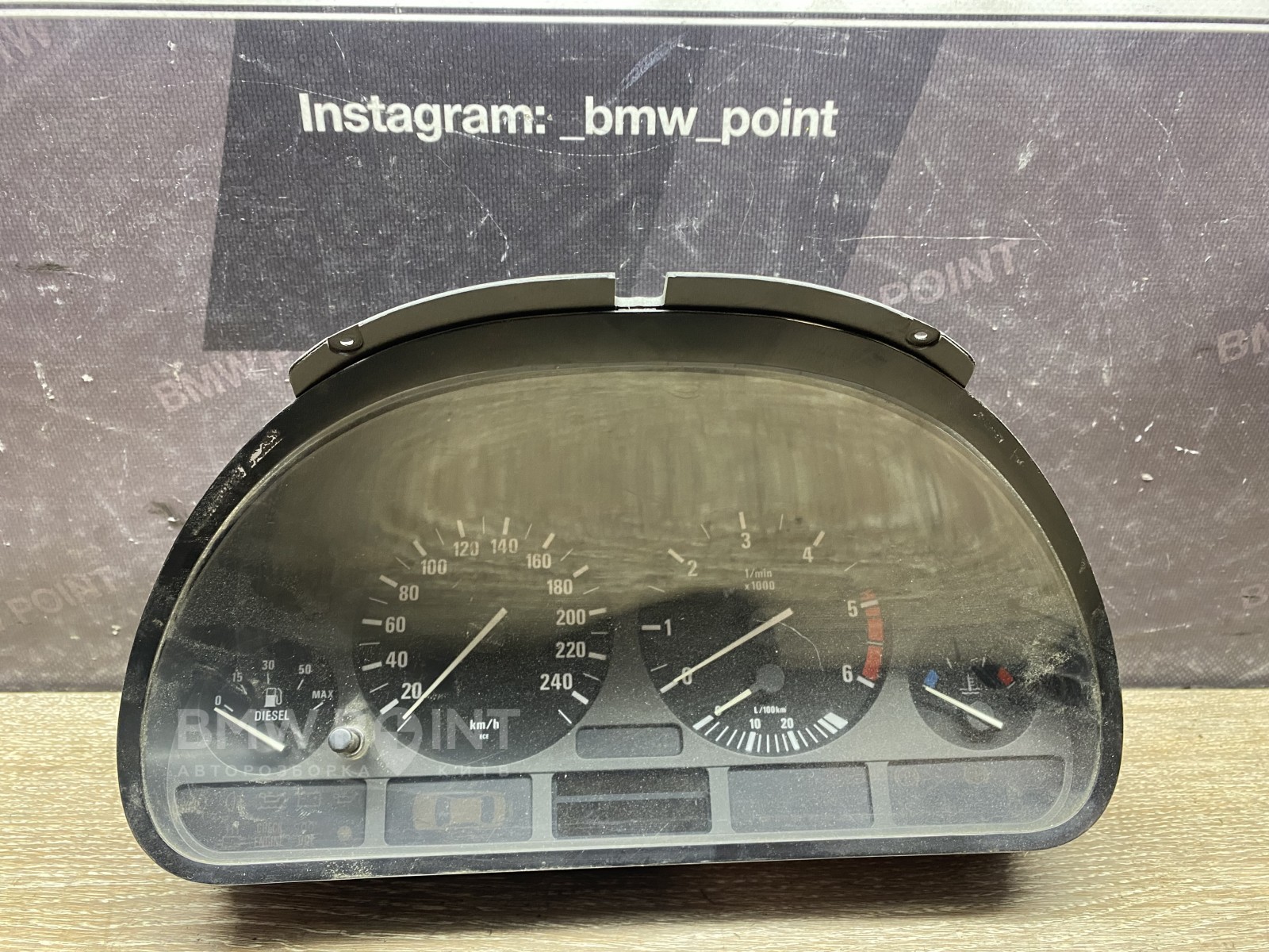 Панель приладів BMW E39 дизель VDO